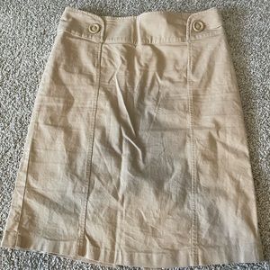 Khaki skirt